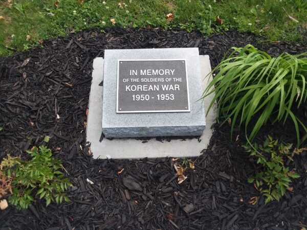 DELTA KOREAN WAR MEMORIAL TABLET