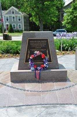 FRANKLIN OPERATION IRAQI FREEDOM MEMORIAL