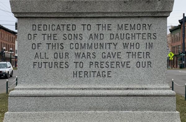 GREENE CIVIL WAR MEMORIAL STONE B