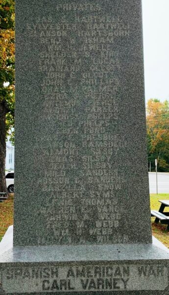 LUNENBURGH CIVIL WAR MEMORIAL STONE B