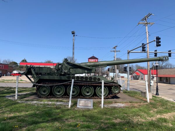 VFW 11300 AND VFW 4550 ALL VETERANS MEMORIAL SELF-PROPELLED GUN MEMORIAL