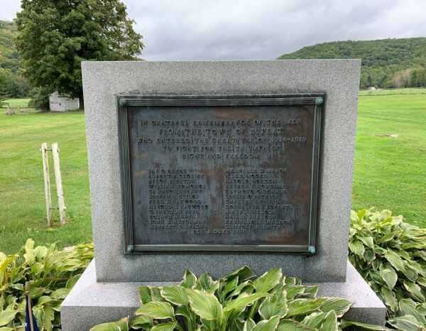 TOWN OF RUPERT GREAT WAR MEMORIAL