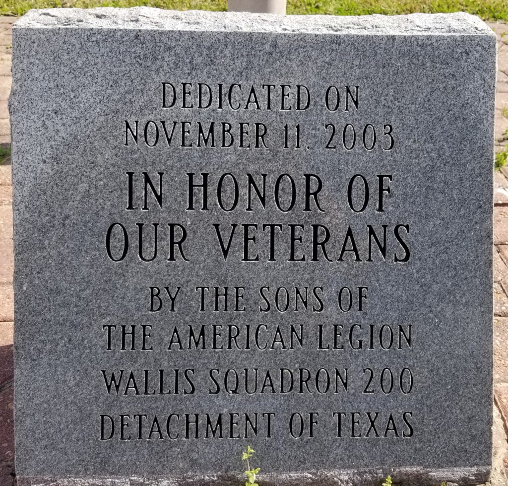 HARTSVILLE CEMETERY VETERANS MEMORIAL