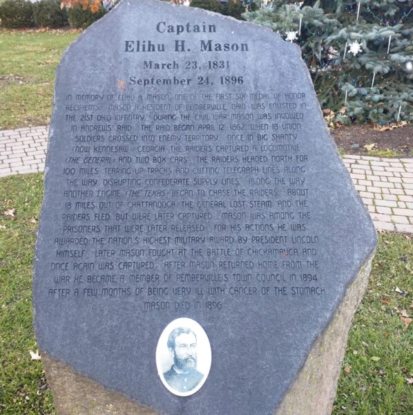 CAPTAIN ELIHU H. MASON MEDAL OF HONOR WAR MEMORIAL