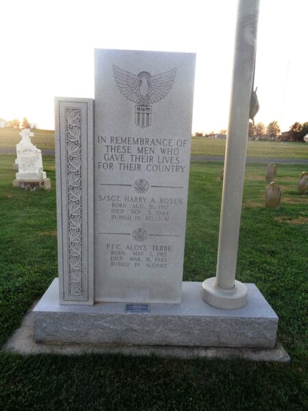FERRIDAY GARDEN CLUB BLUE STAR MEMORIAL HIGHWAY MARKER