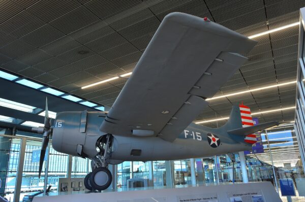 O’HARE INTERNATIONAL AIRPORT MEMORIAL GRUMMAN F4F-3 WILDCAT