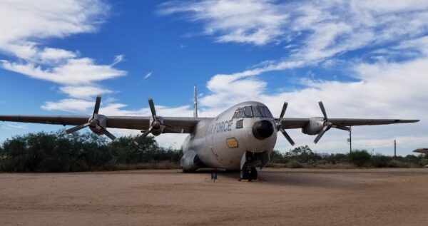DOUGLAS C-133B CARGOMASTER MEMORIAL AIRCRAFT