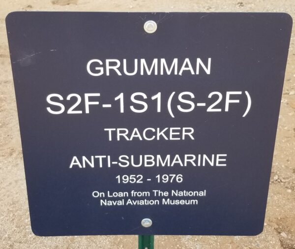 GRUMMAN S2F-1S1 (S-2F) TRACKER MEMORIAL AIRCRAFT