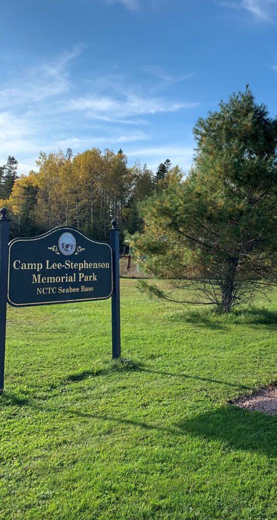 CAMP LEE-STEPHENSON MEMORIAL PARK MARKER