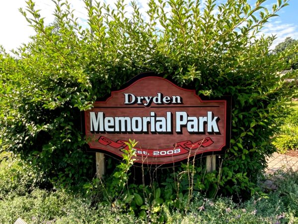 DRYDEN MEMORIAL PARK MARKER