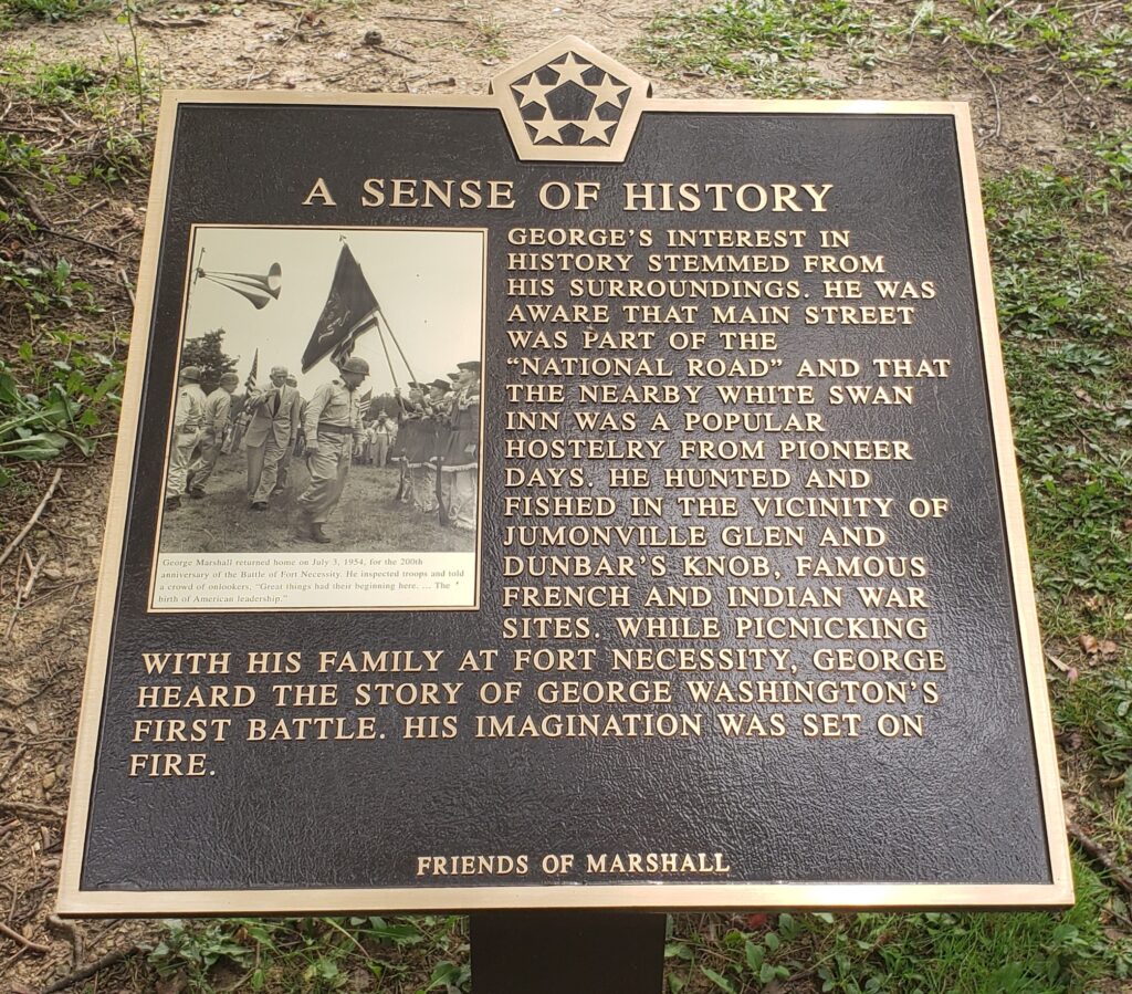 A SENSE OF HISTORY WAR MEMOIRAL PLAQUE