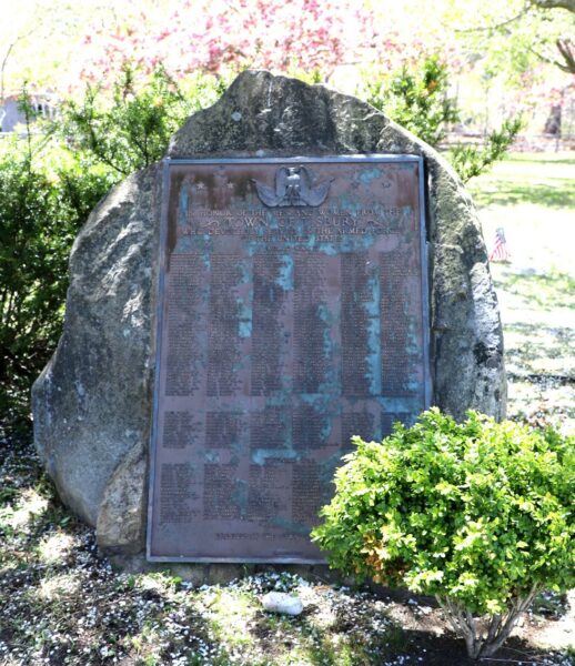 TOWN OF TISBURY ARMED FORCES MEMORIAL
