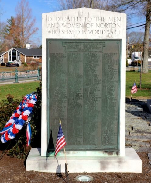 NORTON WORLD WAR II MEMORIAL
