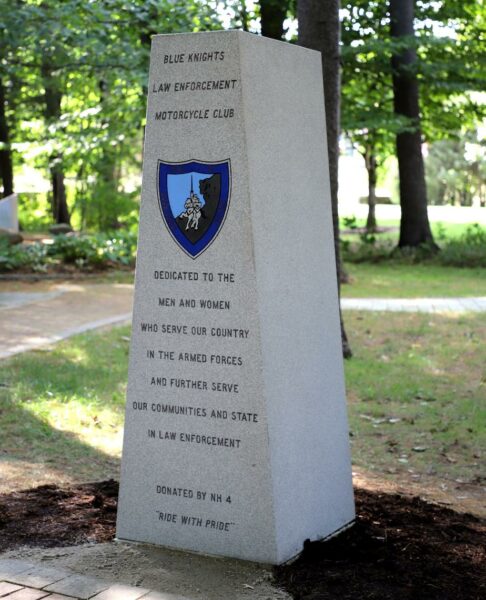 BLUE KNIGHTS LAW ENFORCEMENT MOTORCYCLE CLUB VETERANS MEMORIAL