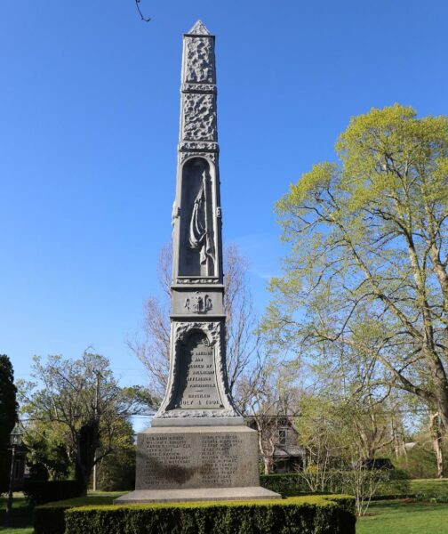 EGARTOWN MASSACHUSETTS CIVIL WAR VETERANS MEMORIAL SIDE C