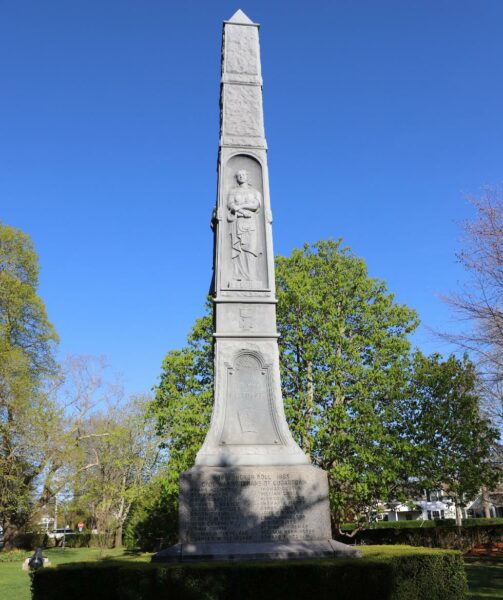 EGARTOWN MASSACHUSETTS CIVIL WAR VETERANS MEMORIAL SIDE B