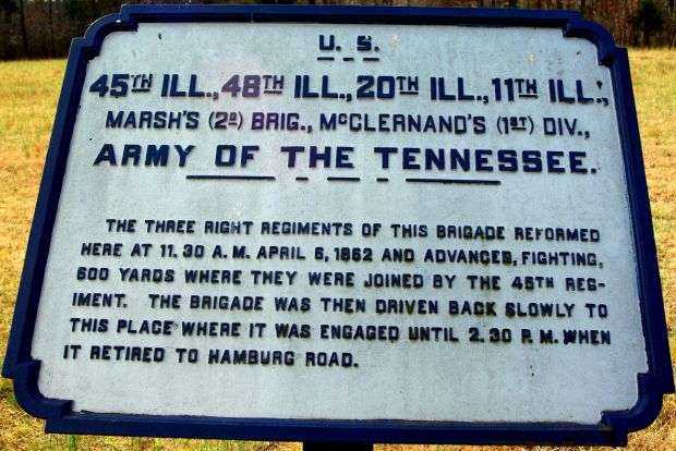 MARSH’S 2D BRIGADE MEMORIAL PLAQUE I