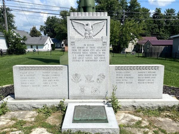 BROWN CITY AREA SUPREME SACRIFICE MEMORIAL