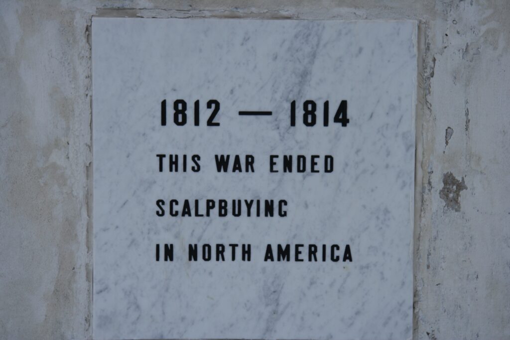 WAR OF 1812 MEMORIAL STONE G