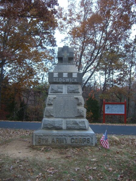 MAJ GENL JOHN SEDGWICK WAR MEMORIAL