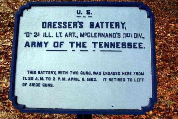 DRESSER’S BATTERY MEMORIAL PLAQUE II