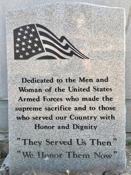 GLEN HAVEN ARMED FORCES MEMORIAL