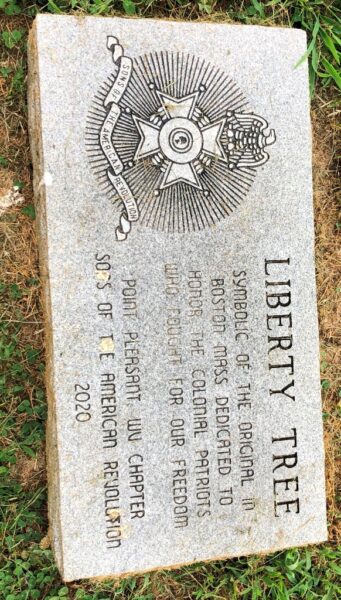 POINT PLEASANT LIBERTY TREE MEMORIAL STONE