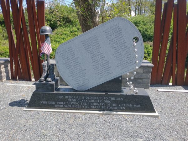 CLARK COUNTY VIETNAM WAR MEMORIAL DOG TAG