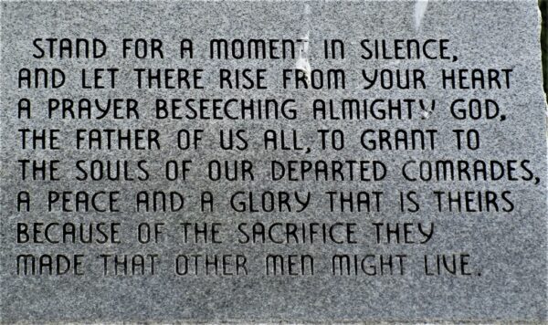 ANDREW R. STRABLE CATHOLIC WAR VETERANS POST 318 MEMORIAL TABLET B