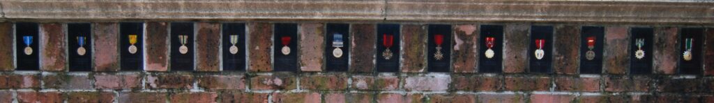 CLEMSON UNIVERSITY MILITARY HERITAGE PLAZA MEMORIAL WALL E