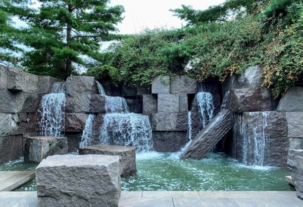 WARTIME PRESIDENT MEMORIAL WATERFALL