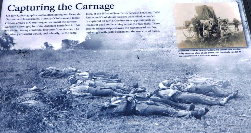CAPTURING THE CARNAGE WAR MEMORIAL PANEL