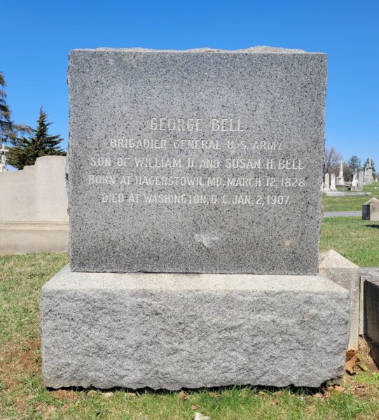 GEORGE BELL WAR MEMORIAL CEMETERY STONE