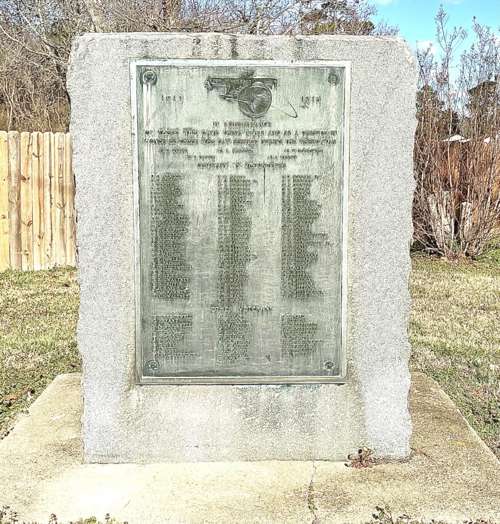 WAVERLY WORLD WAR I MEMORIAL
