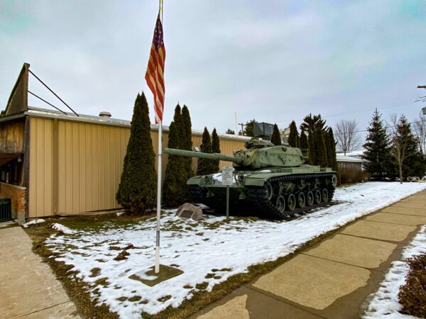 AMERICAN LEGION POST 222 M60A3 TANK MEMORIAL