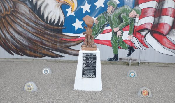 THE SOLDIERS CREED WAR MEMORIAL BATTLEFIELD CROSS