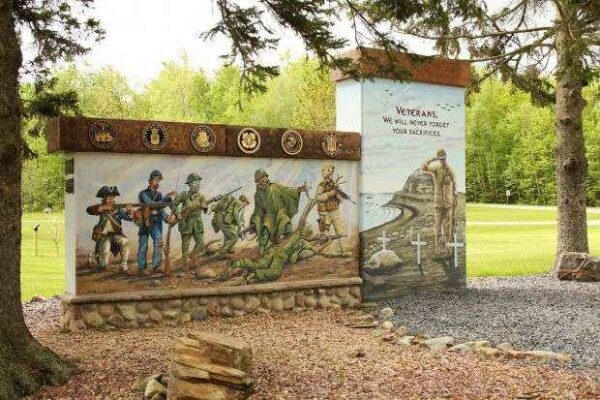 LANGLADE COUNTY VETERANS MEMORIAL MURAL