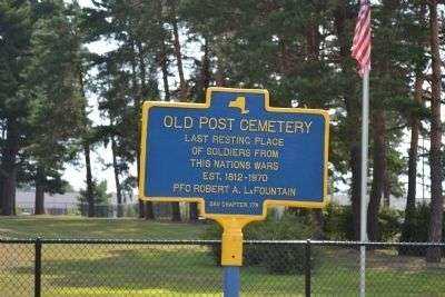 OLD POST CEMETERY MEMORIAL MARKER