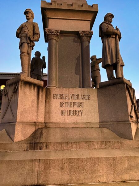 COLUMBIA COUNTY, PA CIVIL WAR MEMORIAL SIDE D