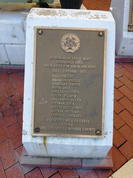 MONROE COUNTY VIETNAM WAR MEMORIAL