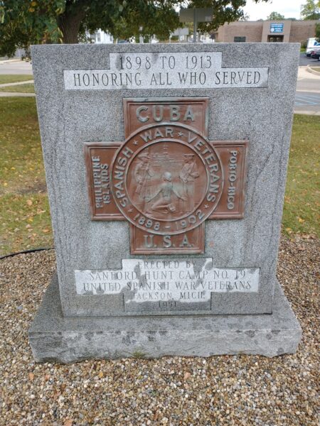 JACKSON COUNTY SPANISH WAR VETERANS MEMORIAL