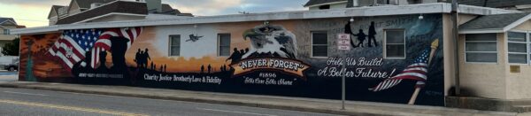 ELKS “NEVER FORGET” MEMORIAL MURAL