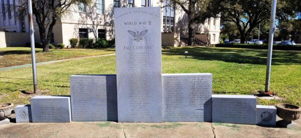 FALLS COUNTY WORLD WAR II MEMORIAL