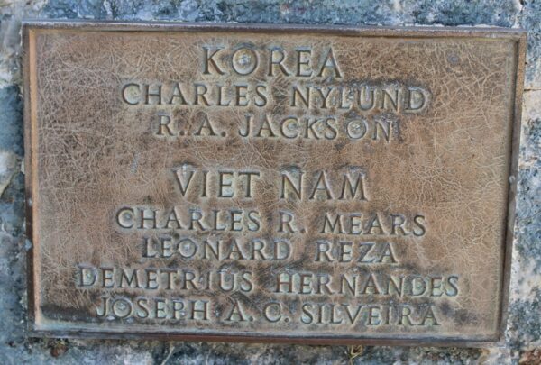 PATTERSON TOWNSHIP, STANISLAUS COUNTY SUPREME SACRIFICE MEMORIAL PLAQUE C