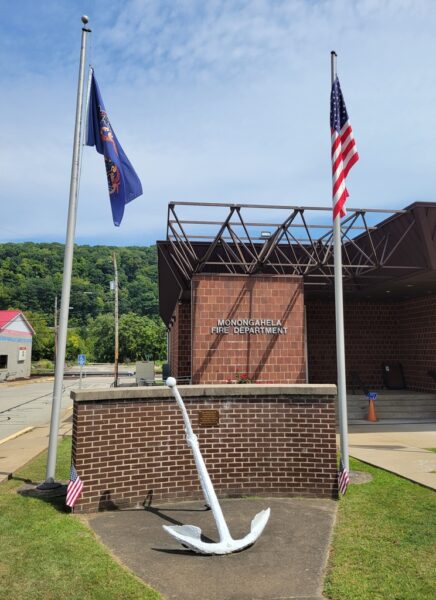 U.S.S. MONONGAHELA ANCHOR WAR MEMORIAL