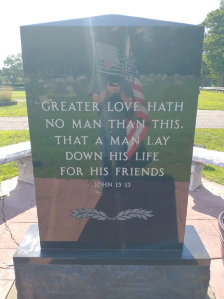 CAMDEN CEMETERY VETERANS MEMORIAL BACK