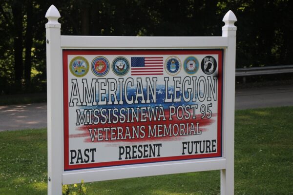 AMERICAN LEGION MISSISSINEWA POST 95 VETERANS MEMORIAL MARKER