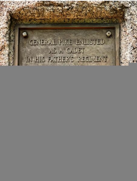 ZEBULON MONTGOMERY PIKE MEMORIAL PLAQUE C