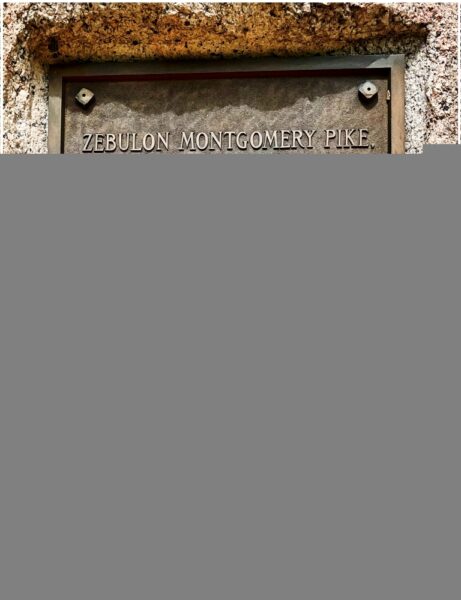 ZEBULON MONTGOMERY PIKE MEMORIAL PLAQUE B