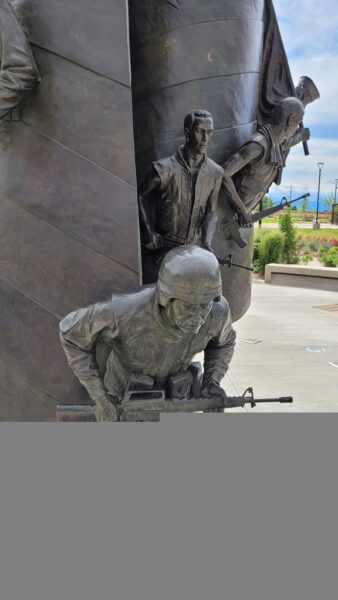 NORTHGLENN VETERANS MEMORIAL SCULPTURED PANEL B